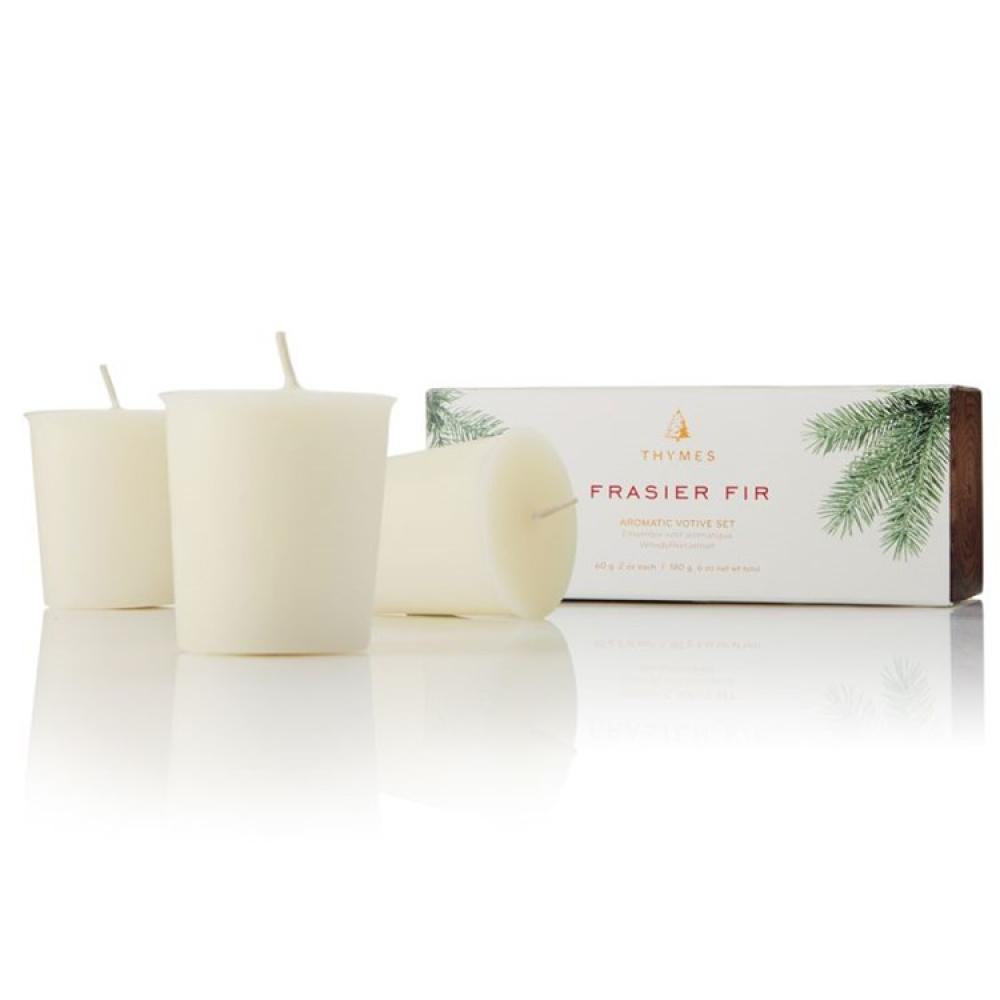 Thymes Frasier Fir Votive Set 3