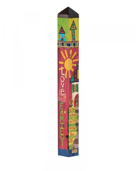 Art Pole 40" Family Home