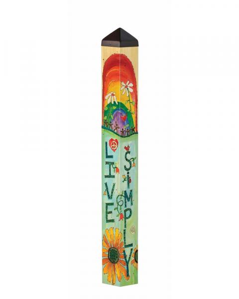 Art Pole 40" Live With Gratitude