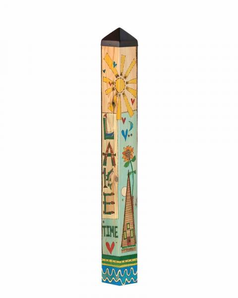 Art Pole 40" Lake Time