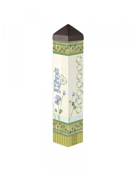 Art Pole 20" You Left Paw Prints