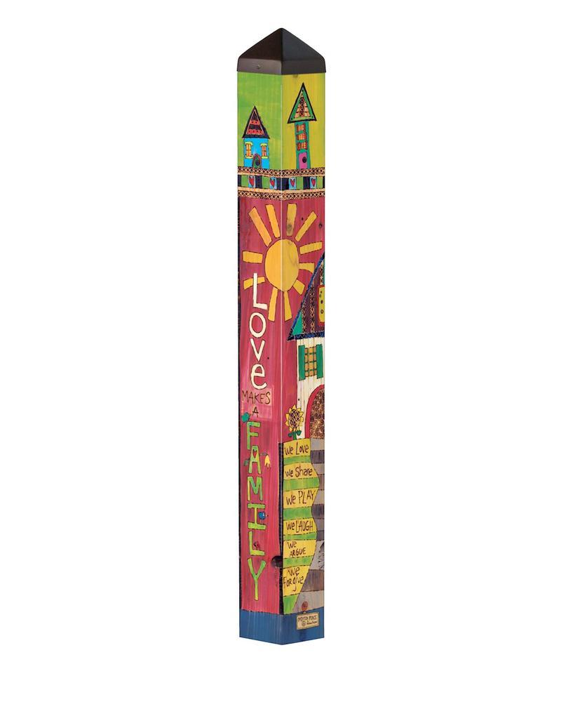 Art Pole 40" Family Home