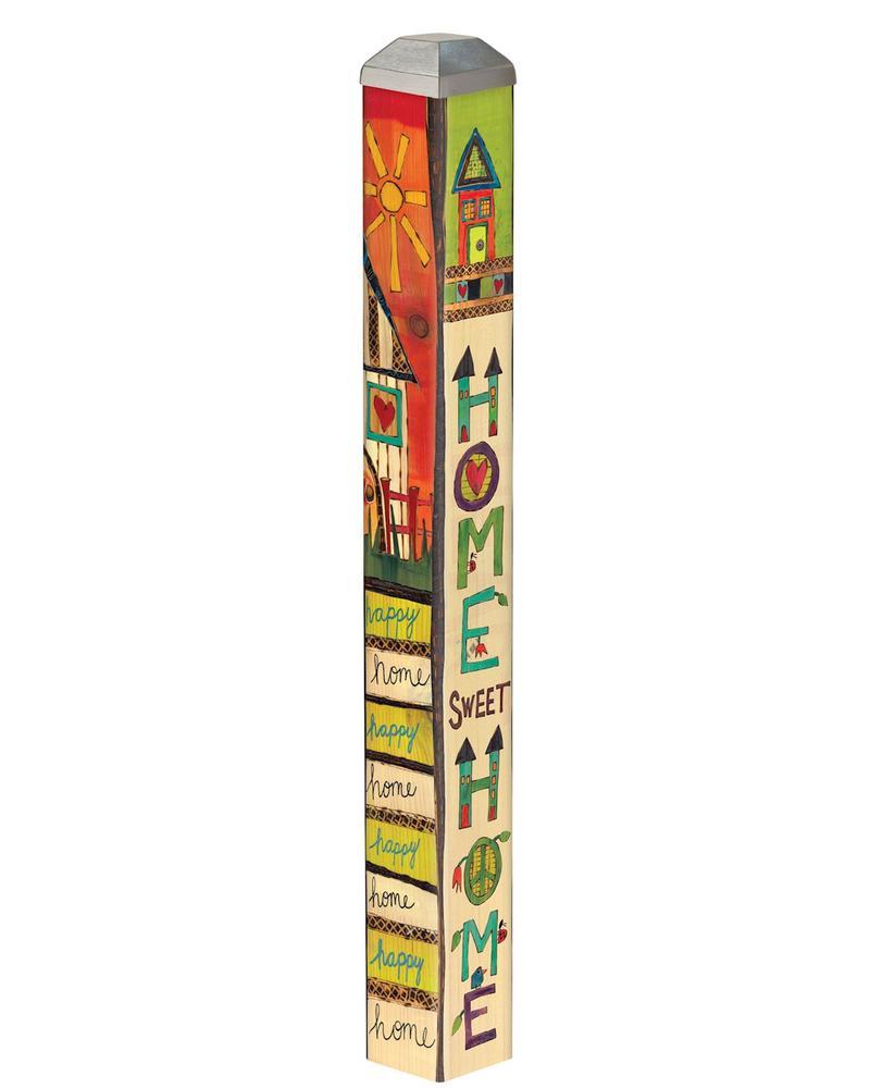 Mini Art Pole 16" Happy Home