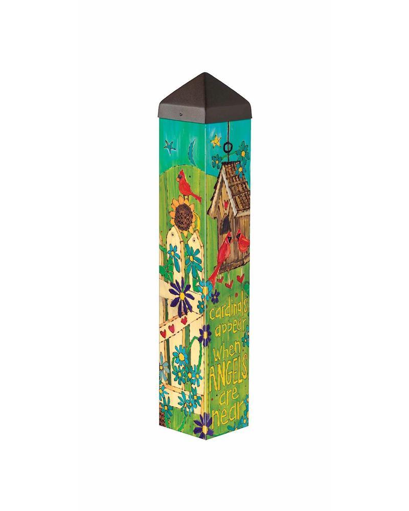 Art Pole 20" Angels Cardinals
