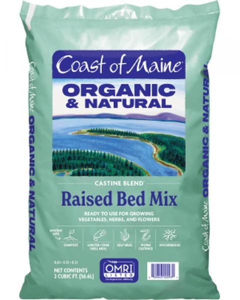 Coast of Maine Organic & Natural Raised Bed Mix 2cf