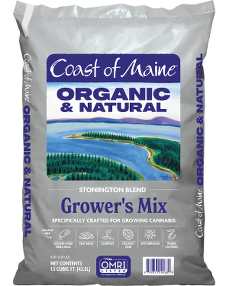Coast of Maine Organic & Natural Grower's Mix 1.5cf