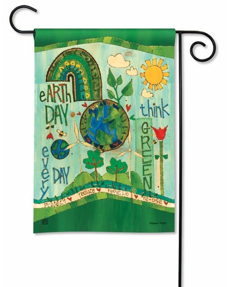 Garden Flag Earth Day