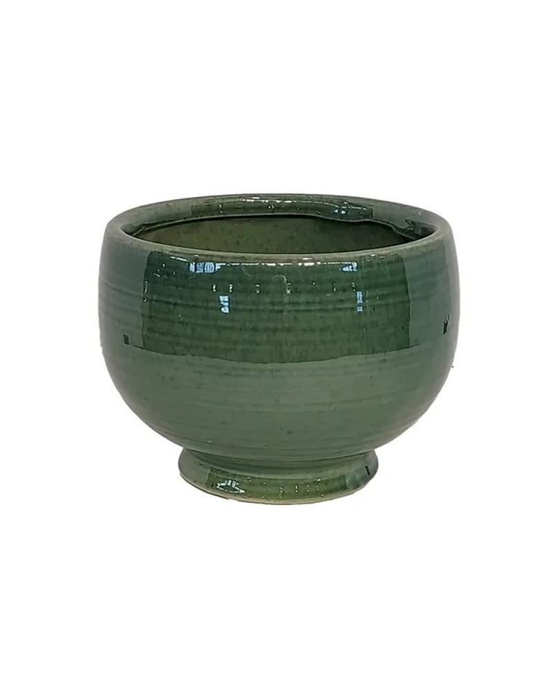 Bc Footed Bowl 7.25" Jade