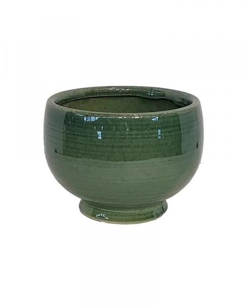 Bc Footed Bowl 7.25" Jade