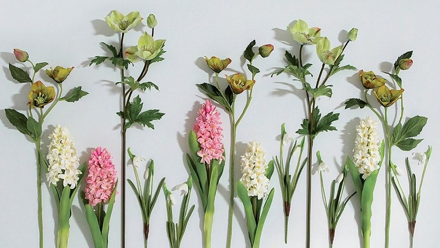 Faux Flower Stems