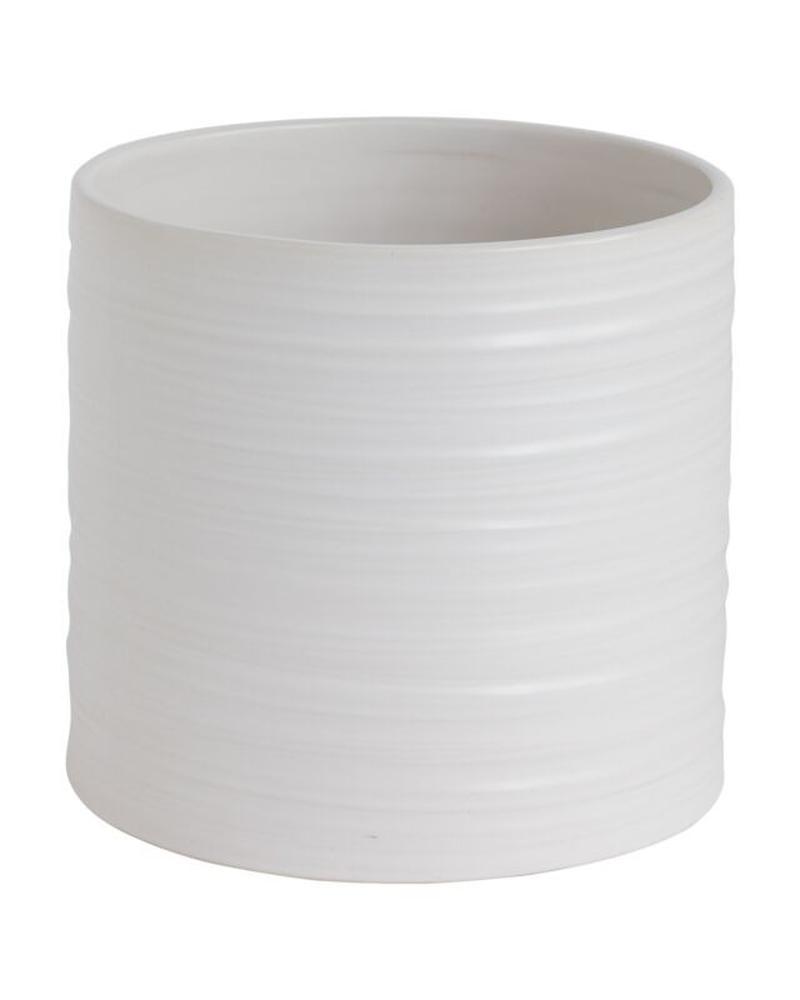 Everest Pot 6.75x6.25" White