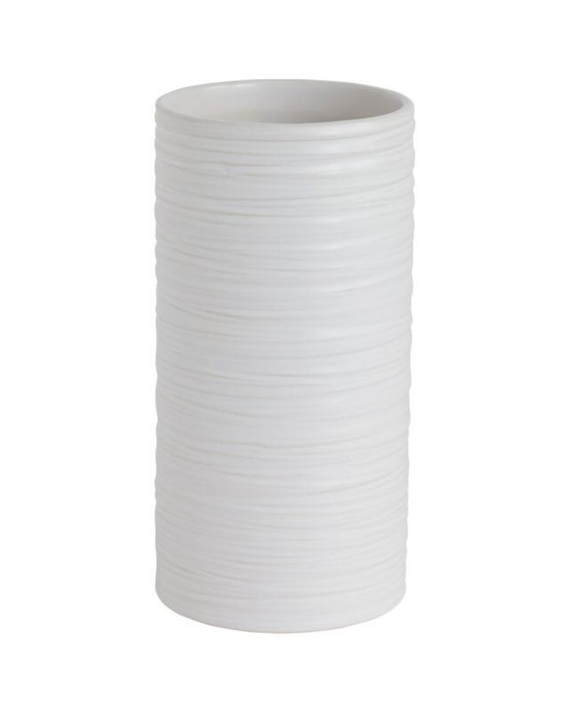 Everest Vase 3.5x7" White