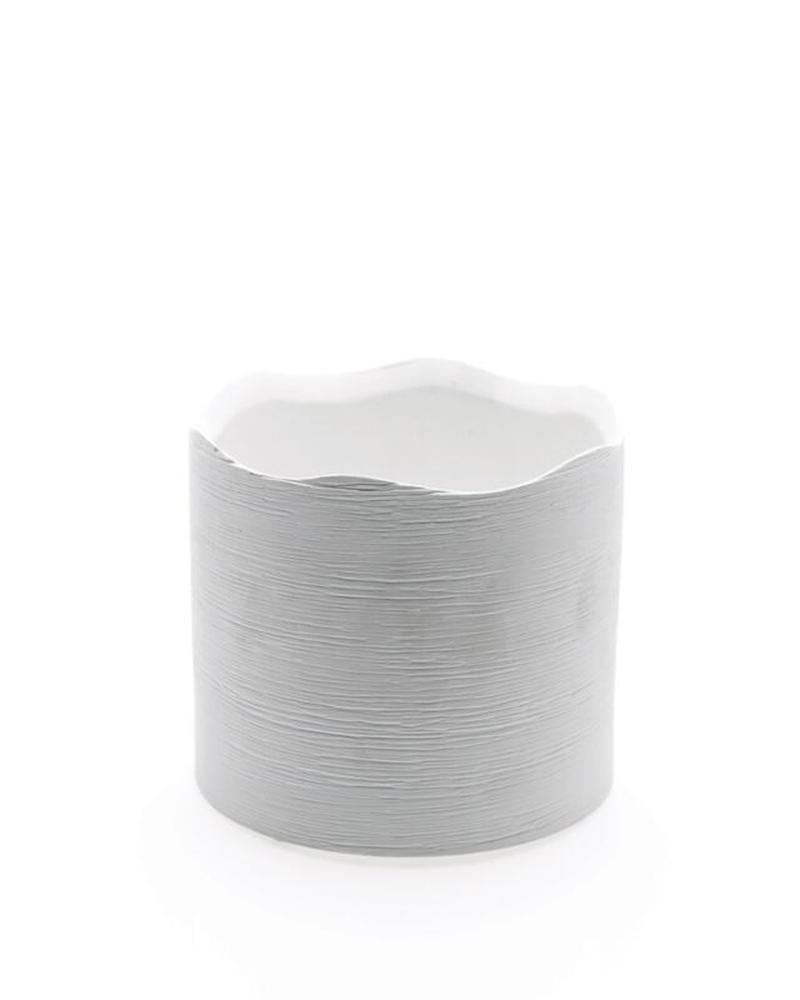Delphi Pot 6.5x6" White