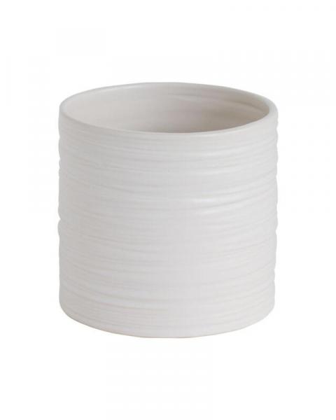 Everest Pot 4.5x4.25" White