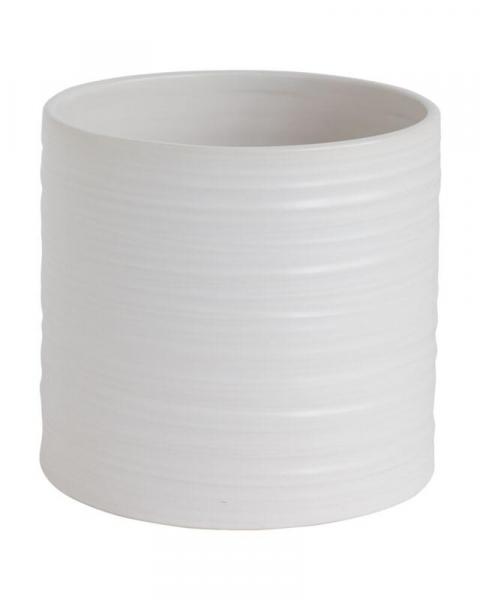 Everest Pot 6.75x6.25" White
