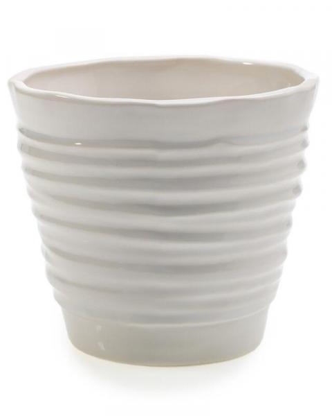 Format Pot 5.25x4.75" White