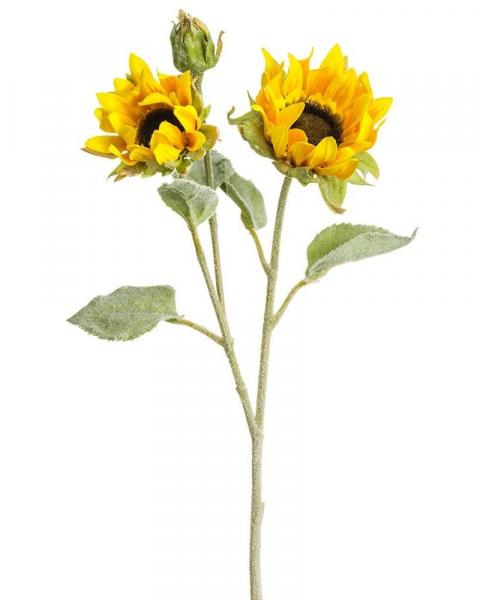 Sunflower Spray 17" Yellow