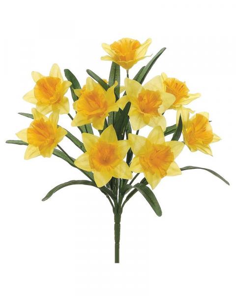 Daffodil Bush X10 18.5" Ye