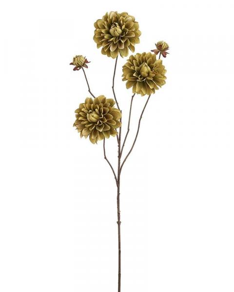 Dahlia Spray 35" Green