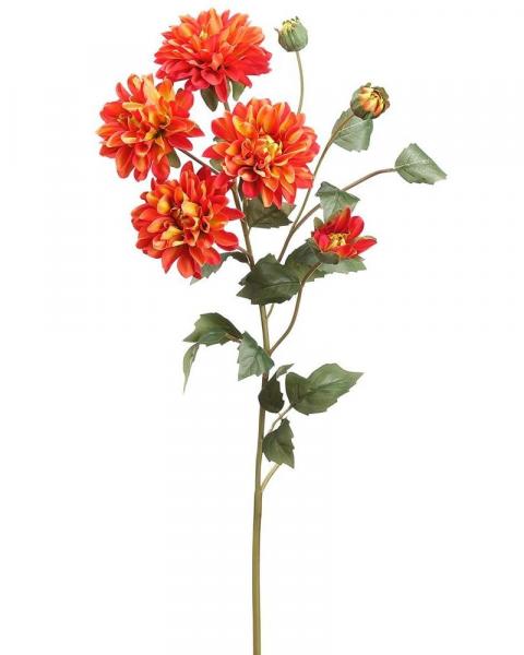 Dahlia Spray 31" Coral