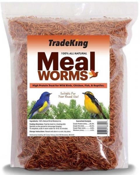 Dried Mealworms 1 Lb.