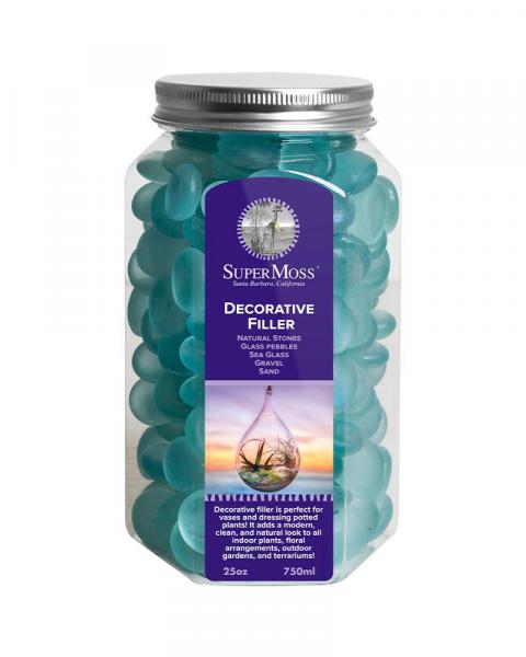 Glass Pebbles 25oz Glacier Blue