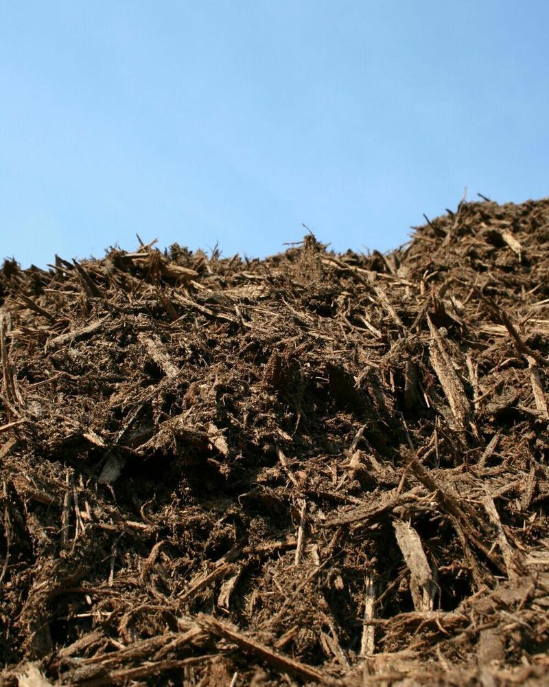 Bulk Hardwood Bark Mulch by the Yard