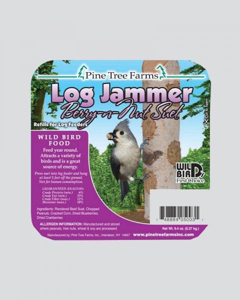 Log Jammer Berry Suet