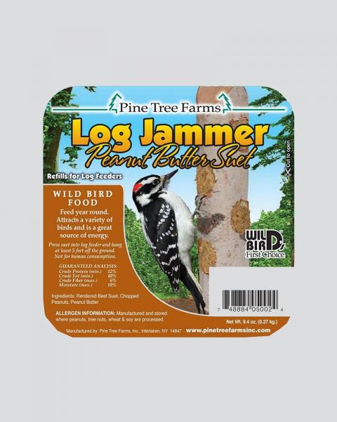 Log Jammer Peanut Suet