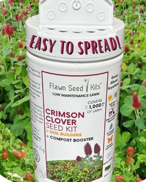 Flawn Crimson Clover 1000 Sq. Ft