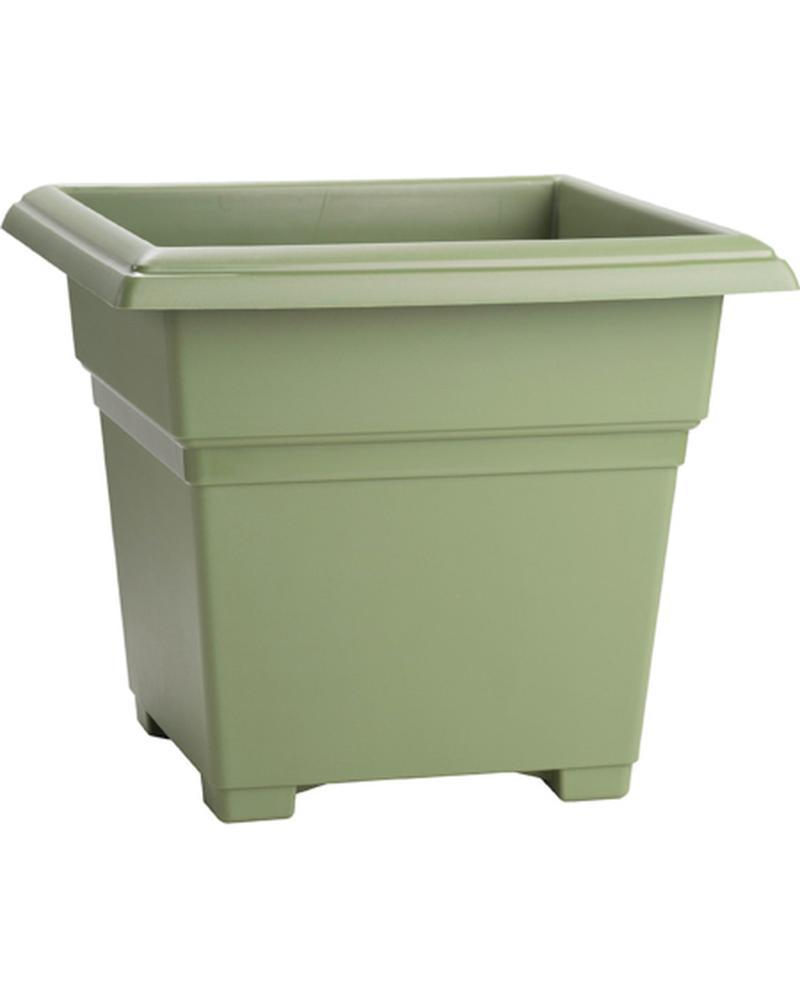 Novelty 14" Square Sage Countryside Tub Planter
