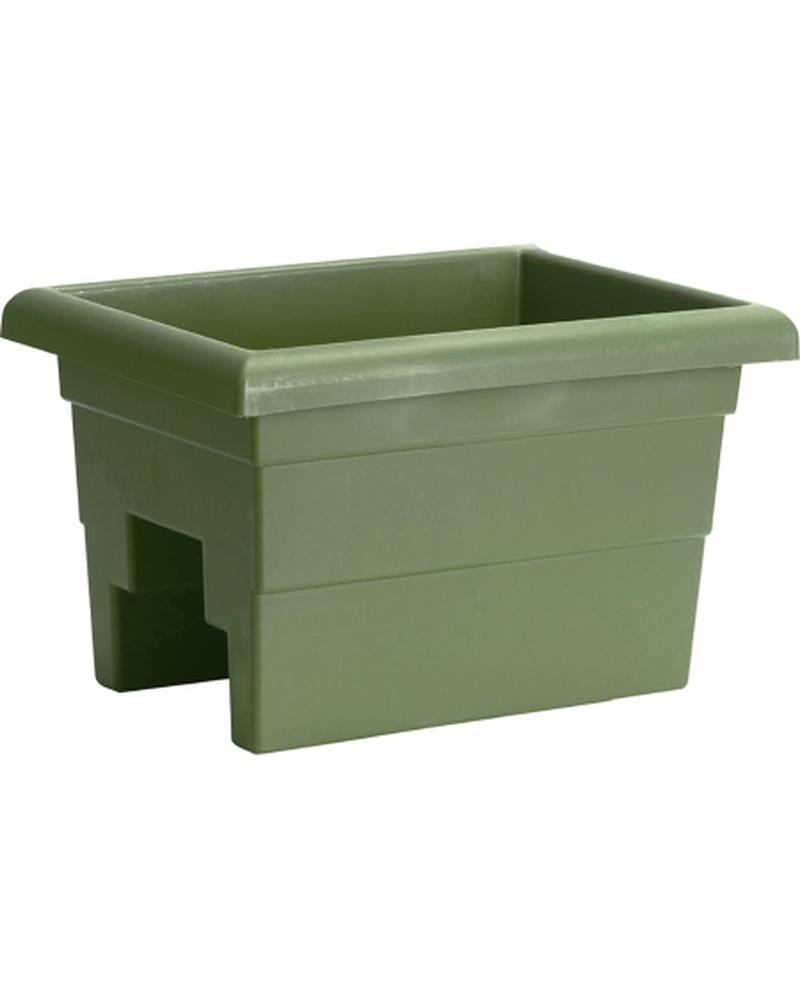 Novelty 16" Countryside Over The Rail Planter Sage