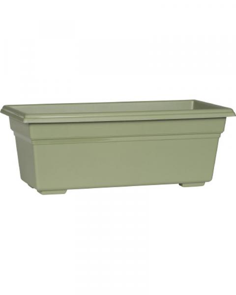 Novelty 18" Sage Countryside Flower Box Planter