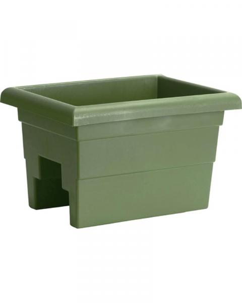Novelty 16" Countryside Over The Rail Planter Sage