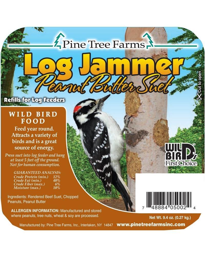 Peanut Butter Suet Plugs 3pk