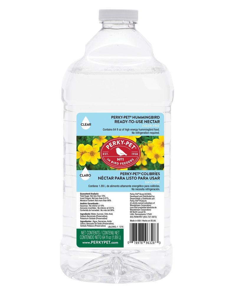 Clear Hummingbird Nectar Ready to Use 64oz