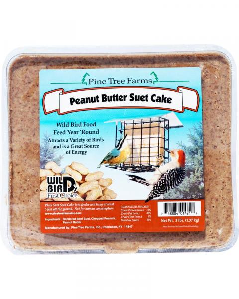 Peanut Butter Suet Cake