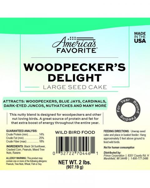 Woodpecker's Delight Suet Cake