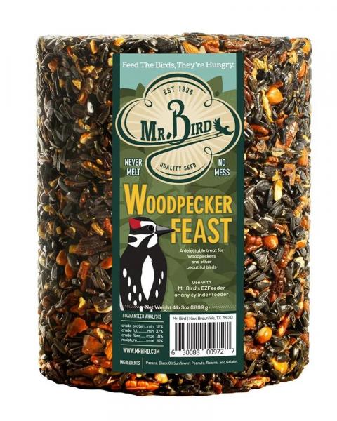 Woodpecker Feast Cylinder Large