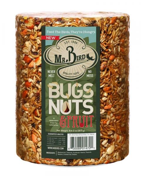 Bugs Nuts & Fruit Cylinder Large