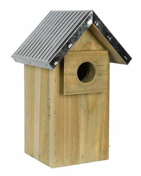Bluebird House With Galvanized Roof