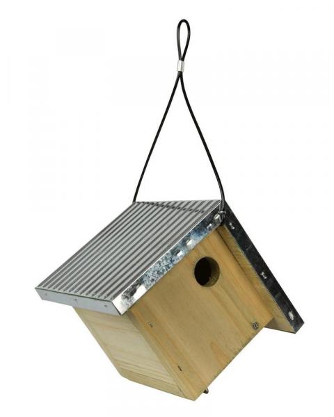 Wren House With Galvanized Roof