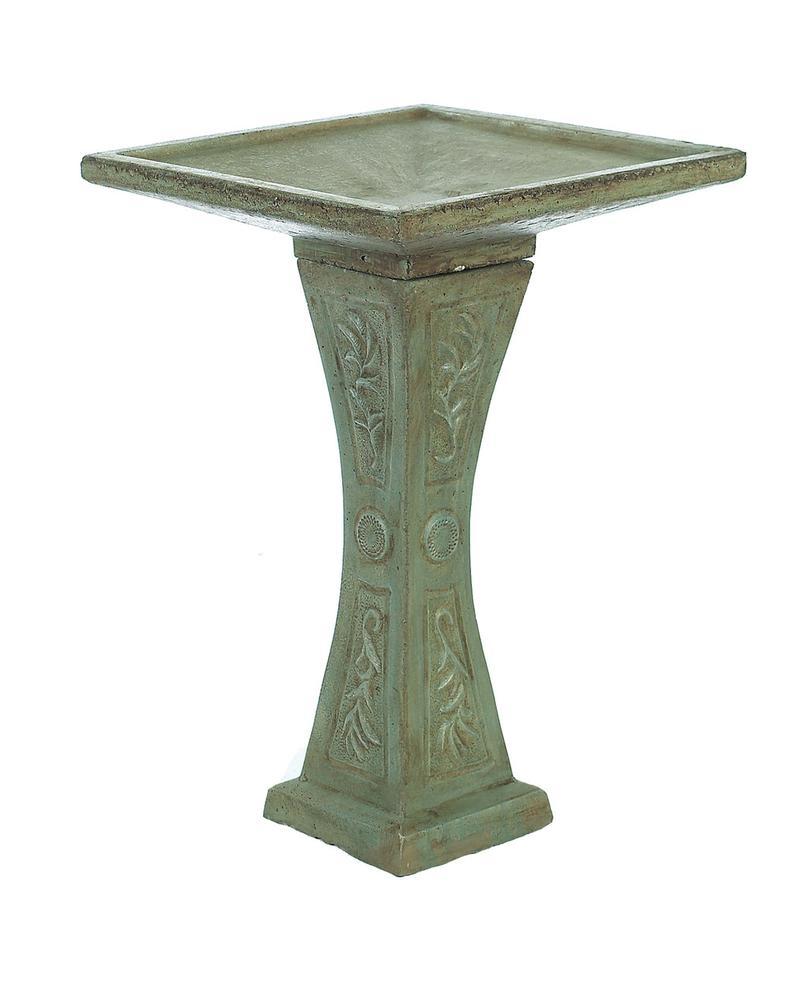 Square Birdbath 22"