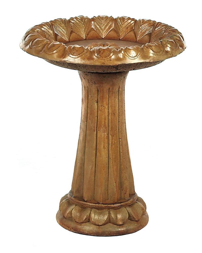 Petals Birdbath (Color May Vary)