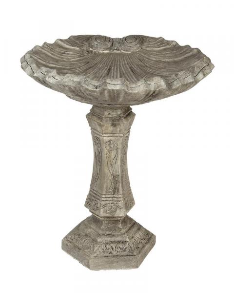 Fanciful Birdbath (Color May Vary)