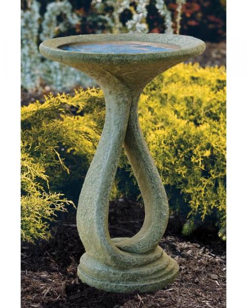 Ribbon Birdbath