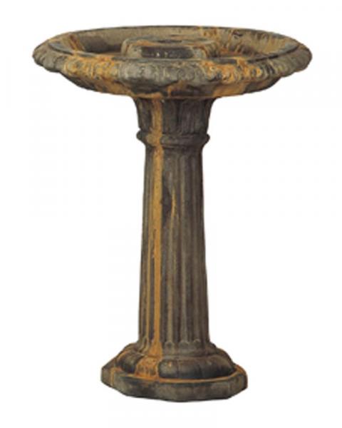 Large Column Birdbath (Color May Vary)