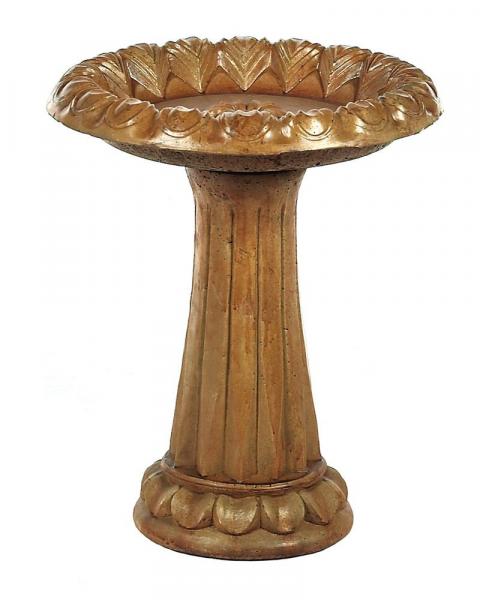 Petals Birdbath (Color May Vary)