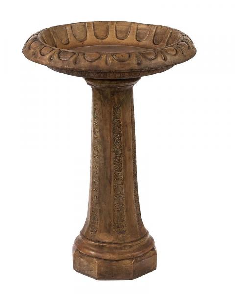 Teardrop Birdbath (Color May Vary)