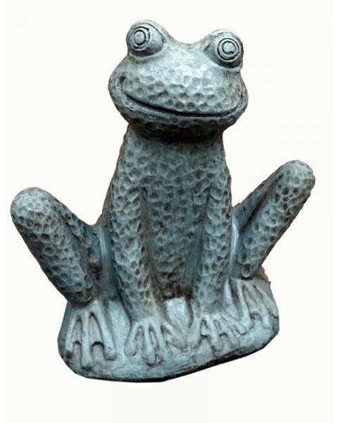 Sitting Dimples Frog (Color May Vary)